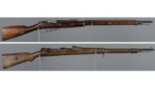 Two World War I Military Bolt Action Rifles