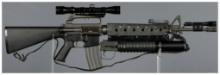 Pre-Ban Olympic Arms Model CAR-AR Semi-Automatic Rifle