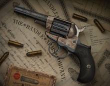 Factory Engraved Colt Sheriff's Model 1877 Lightning Revolver