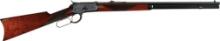 Embellished Winchester Model 1892 Lever Action Rifle