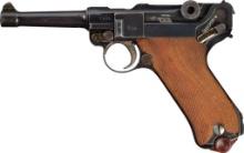 Imperial German Erfurt "1913" Dated Military Luger Pistol