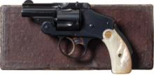 Smith & Wesson 38  Safety Hammerless Bicycle Revolver with Box