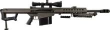 Barrett Mfg. Inc. M82A1 .50 BMG Sniper Rifle with Scope and Case