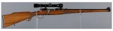 Steyr Mannlicher-Schoenauer Model MCA Rifle with Scope