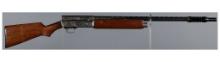 Factory Engraved Remington Model 11F Semi-Automatic Shotgun