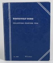 Roosevelt Dime Book, 1946-1965 Various Mints