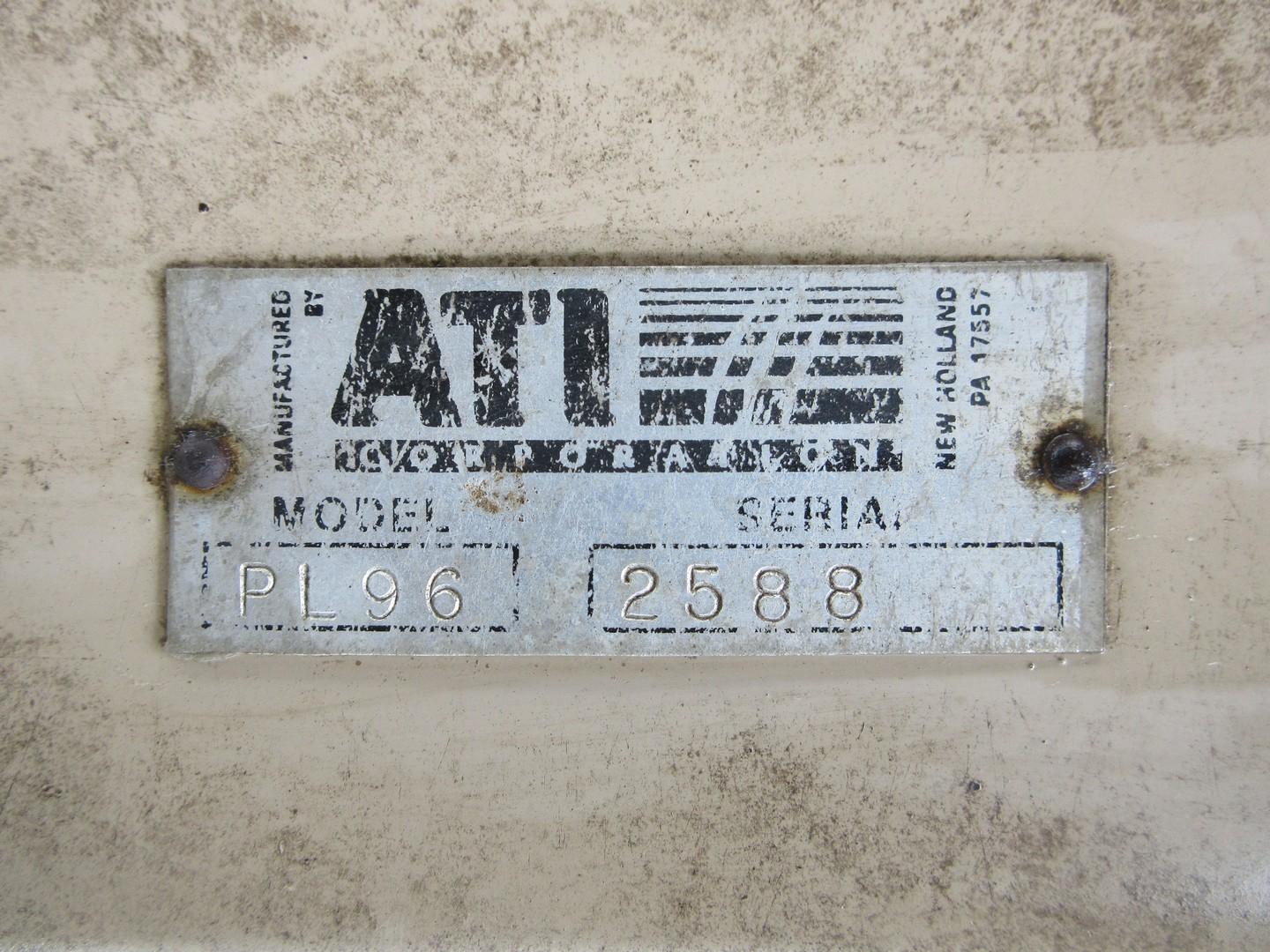 ATI PL96 96" Box Grader