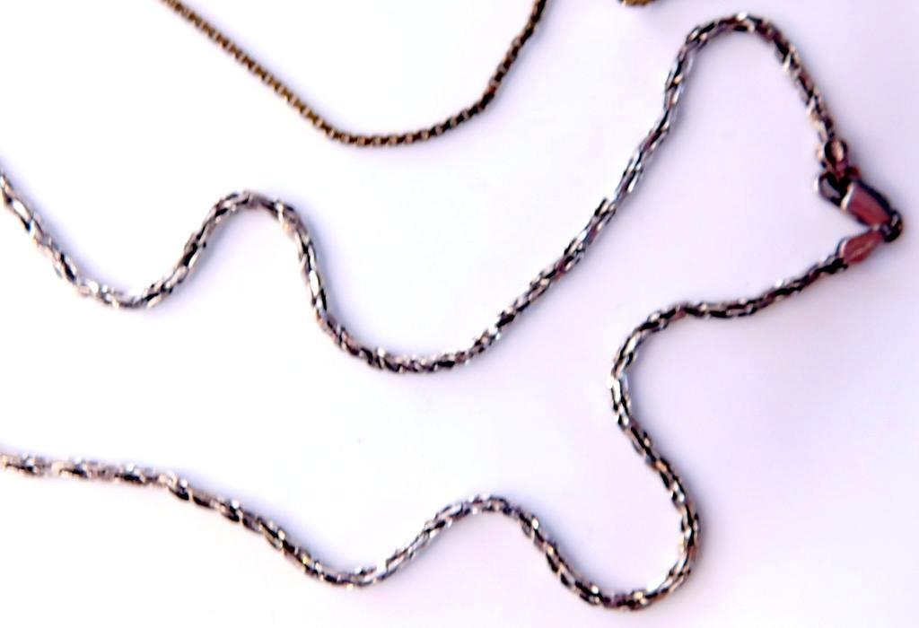Grouping of Sterling Silver Necklaces