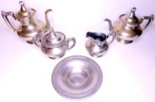 Reed & Barton 3840 Silverplated Tea and Coffee Set