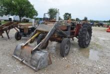 INTERNATIONAL 574 OPWN 2WD W/ LDR BUCKET SALVAGE