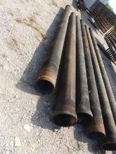 6 10" IRON CAST PIPE - 20' LONG