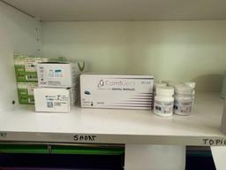 LOT CONSISTING OF DENTAL SUPPLIES IN CABINET