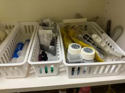 LOT CONSISTING OF DENTAL SUPPLIES IN CABINET