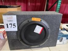 PIONEER 12" SINGLE VOICE COIL LOADED SPEAKER AND