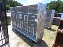 200ft Portable Construction Fencing 10' X 6' Panels
