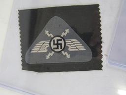 WWII Group of (5) German Uniform Bevo Patches