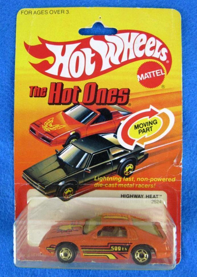 Vintage 1982 Hot Wheels Hot Ones "Highway Heat" MOC