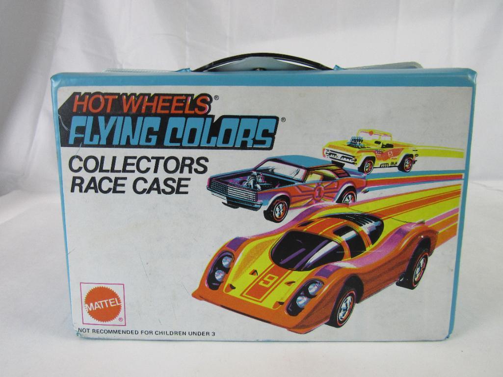 Excellent 1974 Hot Wheels Flying Colors Vinyl Carrying Case