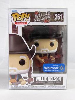 Lot (2) Funko Pop Rock Willie Nelson Figures w/ Walmart Exclusive MIB
