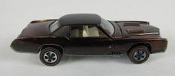 Vintage 1969 Hot Wheels Redline Custom Eldorado Brown/ USA