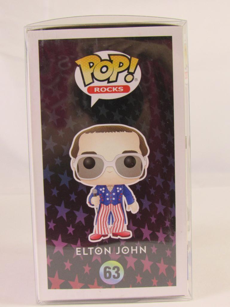 Excellent Lot (3) Funko Pop Rock Elton John Figures w/ FYE Glitter Exclusive MIB