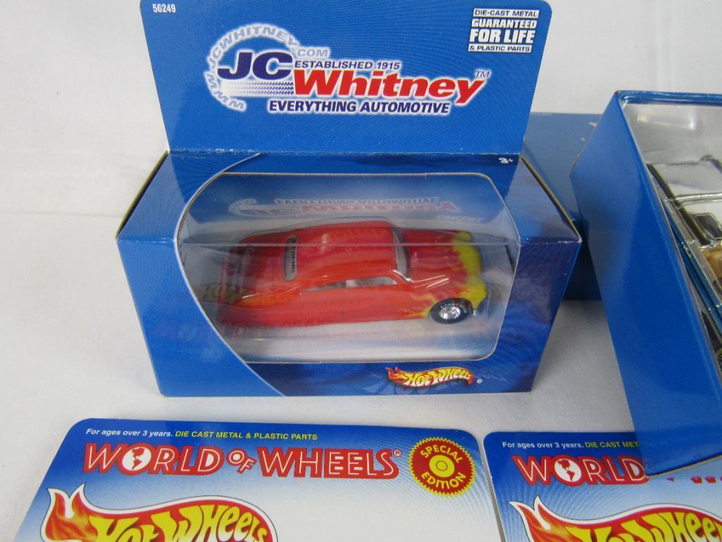 Lot (11) Hot Wheels 1:64 Special Editions- K-B, JC Whitney, Pace, Firebird Raceway, Etc- Real Riders