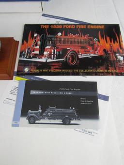 Franklin Mint 1:32 1938 Ford Fire Engine in Orig. Box