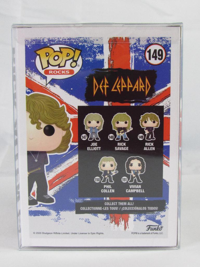 Set (5) Funko Pop Rock #147-151 Def Leppard Figures MIB