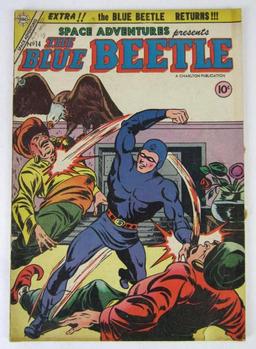 Space Adventures #14 (1954) GOLDEN AGE BLUE BEETLE!