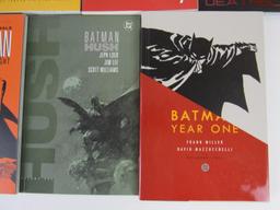 Lot (7) Batman Related Tpb's/Hardcover