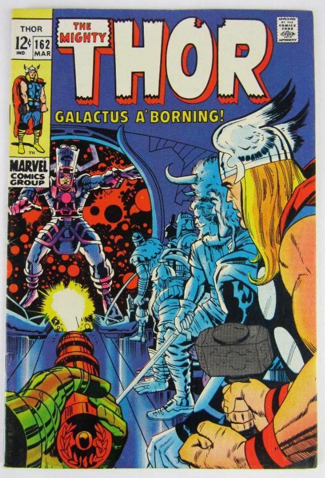 Thor #162 (1969) Silver Age Key/ Origin of Galactus