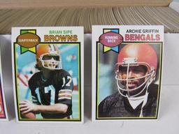Large Lot (600+) Vintage 1979 Topps Football Cards