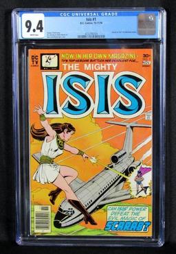 Isis #1 (1976) Bronze Age DC/ Key 1st Issue CGC 9.4
