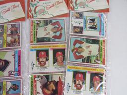 Lot (6) 1976 Topps Baseball "Christmas" Rack Packs- RE-PACKS