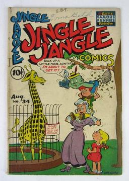 Jingle Jangle Comics #34 (1948) Golden Age Famous Funnies