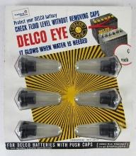 Vintage 1965 Delco Battery "EYE" Set Sealed NOS. Mint