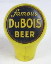 Rare Original Antique Dubois Beer Tap Handle w/ Porcelain Enameled Logo