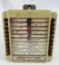 Antique Seeburg Coin Op Wall-O-Matic Juke Box Selector