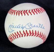 Mickey Mantle Single Signed OAL Official Baseball w/ JSA COA Full Letter *READ