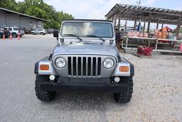 2000 Jeep Wrangler 4.0L Sport