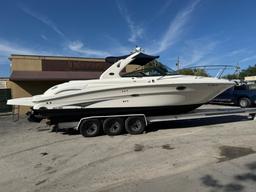 2005 SEA RAY 290 SUN SPORT, NO TRAILER