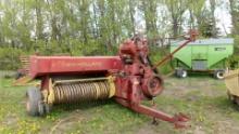 NEW HOLLAND 268 SMALL SQUARE WIRE TIE BALER, Wisc. V-4 gas, hydraulic bale tension