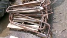 PALLET OF STANCHIONS