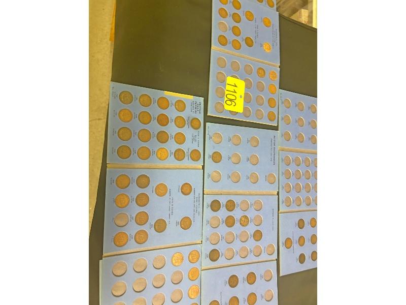 4 Sets of Great Britain Pennies
