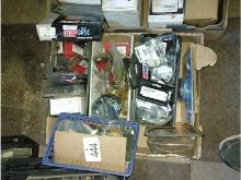 Box of New Motorcycle Parts