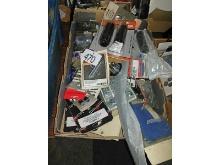 Box of New Motorcycle Parts