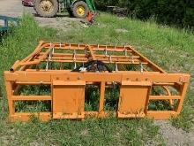 Land Honor Hydraulic Skid Steer Square Bale Grapple