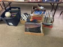 5 Boxes of Die Cast Planes & Aviation Books