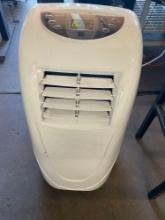 Global Air model YPL3-10C portable air conditioner, turned on, blew cold