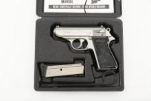 Like new in box Walther, Model PPK-S, Semi-Auto Pistol, .9 mm/380 caliber, SN S141716, stainless, 2